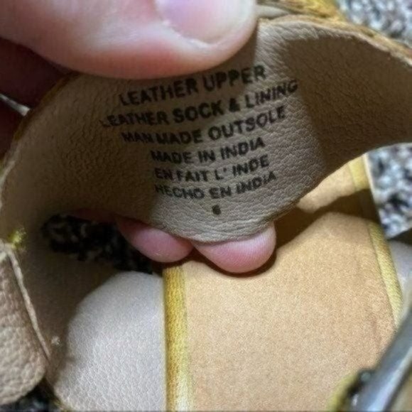 Seychelles Womens Leather Woven Bring It Back Sandal Tan Size 6 - Picture 6 of 6